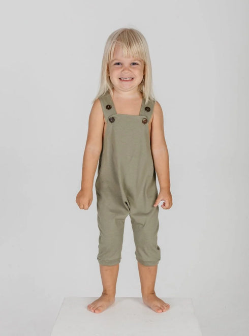Romper in Olive